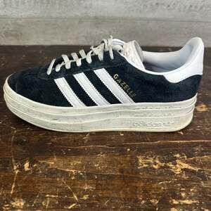 adidas Originals Gazelle Bold Platform Sneakers Core Black Cloud White
